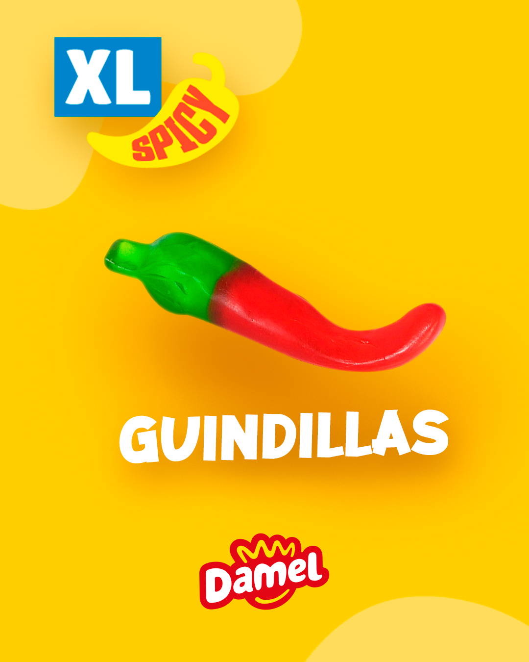 RRSS-Colombia_Damel-guindilla-XL DAMEL - GUINDILLAS 1KG - Imagen 1