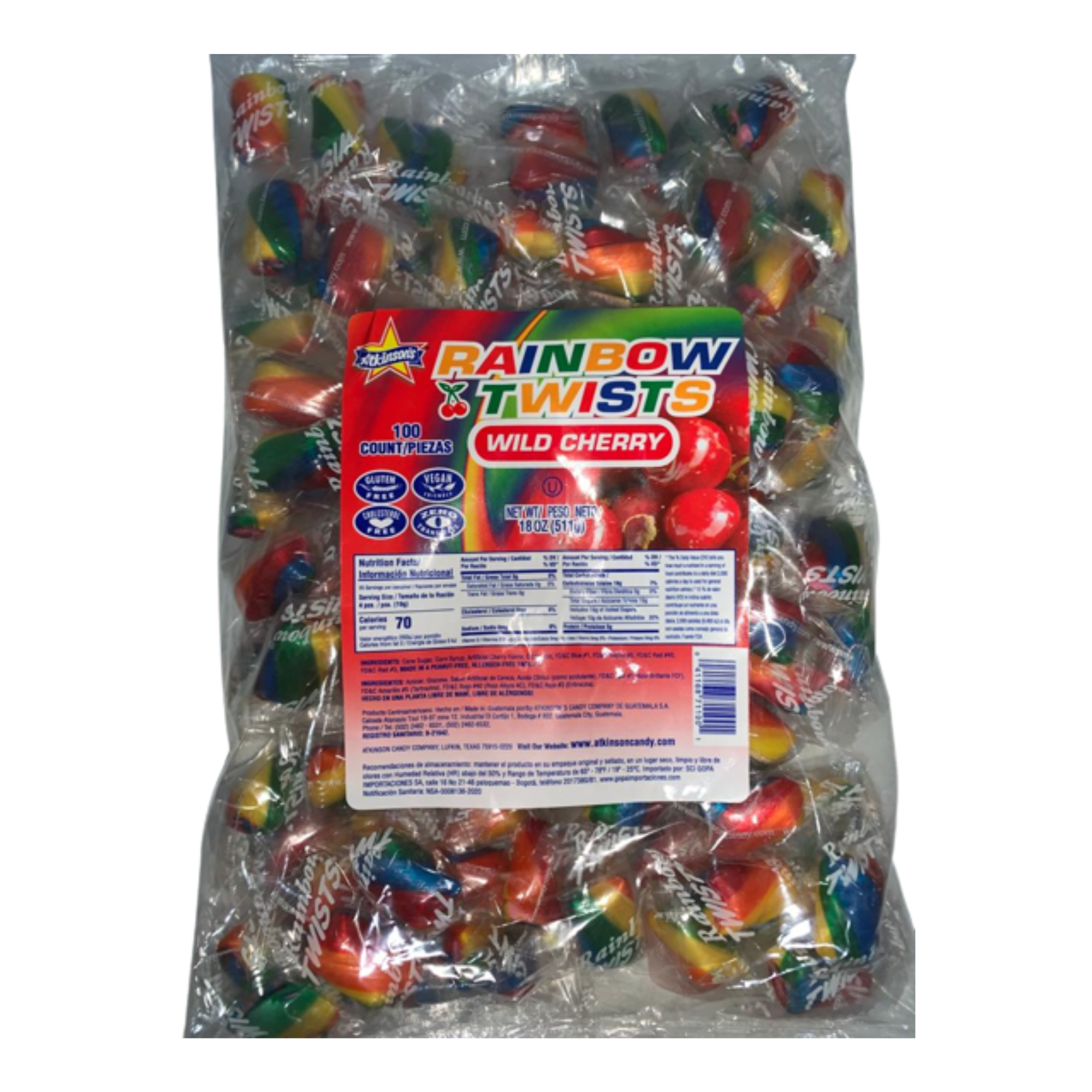 dda0av ATKINSON - RAINBOW TWISTS 18 oz - Imagen 1